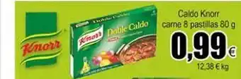 FROIZ Caldo Knorr Carne 8 Pastillas 80g oferta