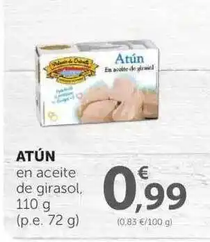 SPAR Atún en aceite de girasol, 110g oferta