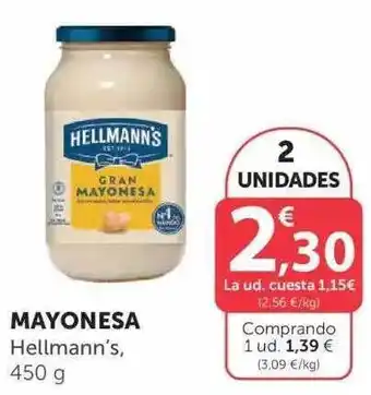 SPAR Hellmann's Mayonesa 450g oferta