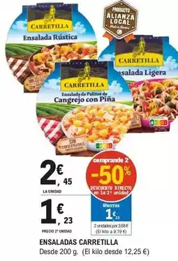 Alimerka La lechera - mousse cafe o de limon oferta
