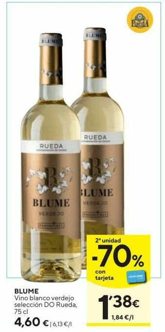 Caprabo Vino blanco blume oferta