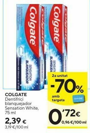 Caprabo Dentífrico colgate oferta