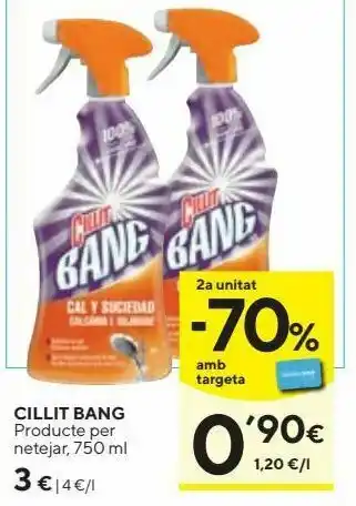 Caprabo Limpiadores cillit bang oferta
