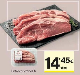 Caprabo Entrecot oferta