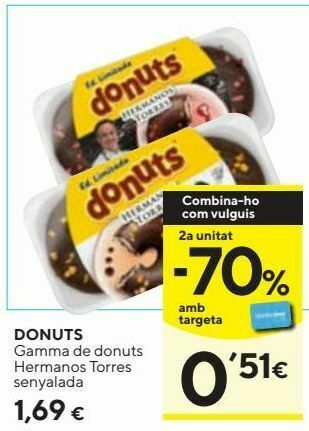 Caprabo Donuts oferta