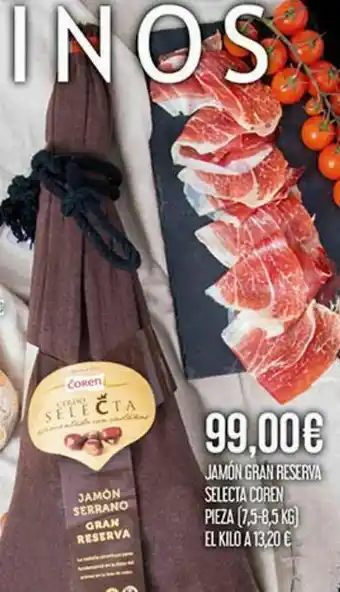 Claudio Jamón reserva coren oferta
