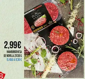 Claudio Hamburguesas de vacuno oferta