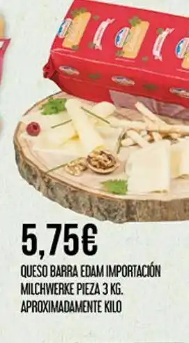 Claudio Queso de barra milchwerke oferta