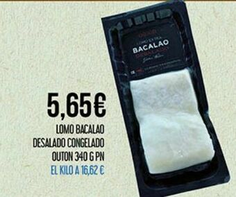 Claudio Lomos de bacalao outón oferta