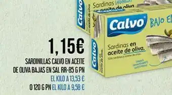 Claudio Sardinillas en aceite calvo oferta