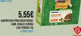 Claudio Comida para perros friskies oferta