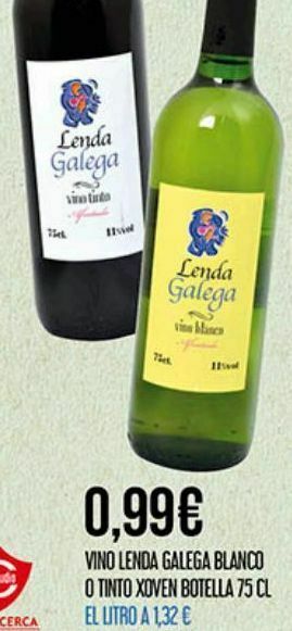 Claudio Vino blanco oferta