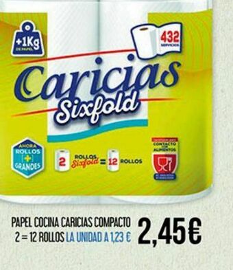 Claudio Papel de cocina caricias oferta