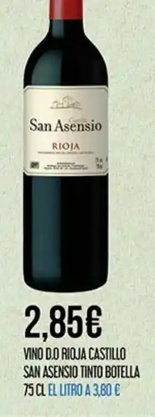 Claudio Vino tinto san asensio oferta