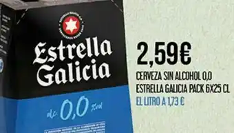 Claudio Cerveza sin alcohol estrella galicia oferta