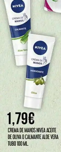 Claudio Crema de manos nivea oferta