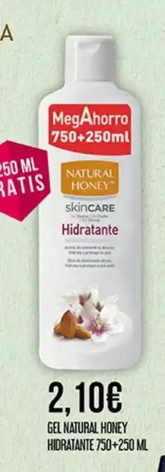 Claudio Gel natural honey oferta