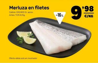 AhorraMas Merluza oferta