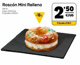 AhorraMas Roscón de reyes oferta