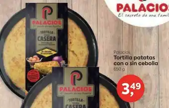Font Vella Tortilla de patatas palacios oferta