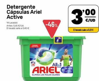 AhorraMas Detergente ariel oferta