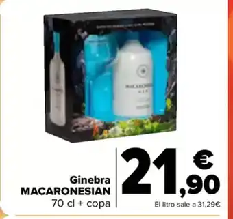 Carrefour Ginebra macaronesian oferta