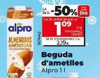 Dia Beguda d'ametlles oferta