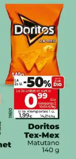 Dia Doritos Tex-Mex oferta