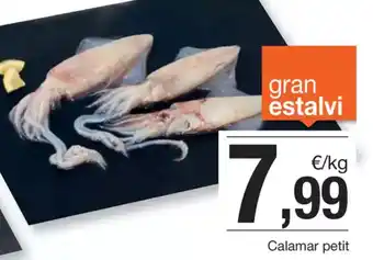 BonpreuEsclat Calamar petit oferta