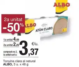 BonpreuEsclat Albo oferta