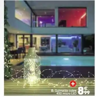 GiFi Guirnalda Cobre 400 Micro Led oferta