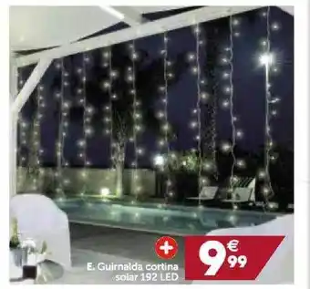 GiFi Guirnalda Cortina Solar 192 Led oferta