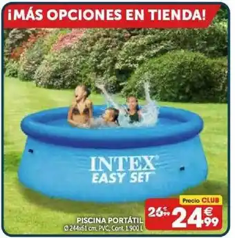 GiFi Piscina Portátil Intex oferta