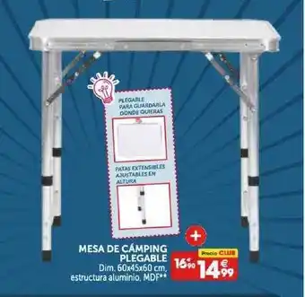 GiFi Mesa De Cámping Plegable oferta