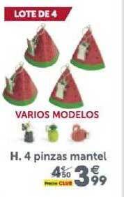 GiFi 4 Pinzas Mantel oferta