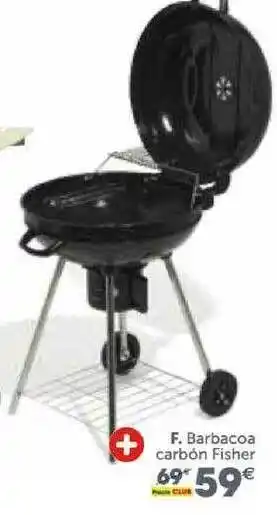 GiFi Barbacoa Carbón Fisher oferta