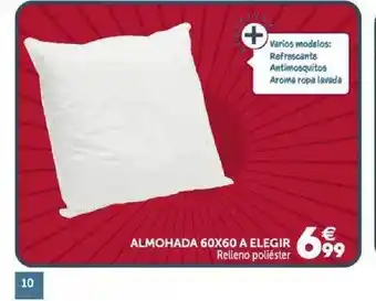 GiFi Almohada 60x60 A Elegir oferta