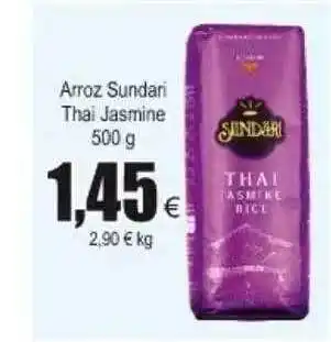 FROIZ Arroz Sundari Thai Jasmine 500g oferta