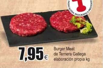 FROIZ Burger Meat De Ternera Gallega Elaboración Propia kg oferta