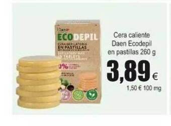 FROIZ Cera Caliente Daen Ecodepil En Pastillas 260g oferta