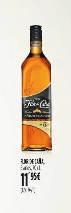 Hipercor Flor De Caña 5 Años, 70cl oferta