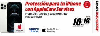 MediaMarkt Protección para tu iPhone con AppleCare Services oferta