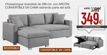 Atrapamuebles Chaise longue con cama oferta