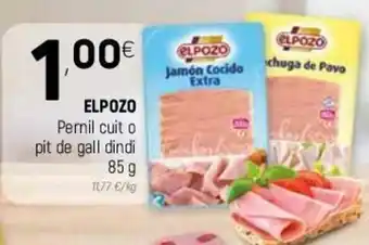 Coviran Elpozo Pernil Cuit o Pit de Gall Dindi 85 g oferta