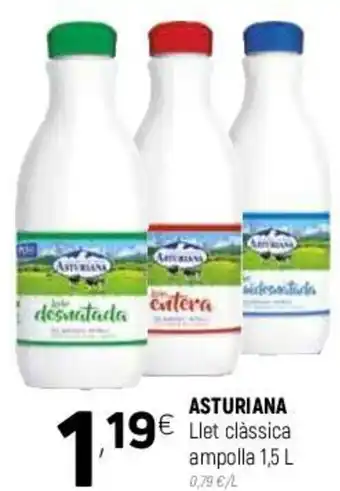 Coviran Asturiana Llet Clàssica Ampolla 1.5 L oferta