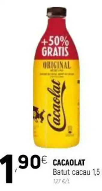 Coviran Cacaolat Batut Cacau 1.5 oferta