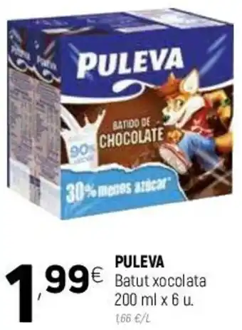 Coviran Puleva Batut Xocolata 200 ml x 6 u. oferta