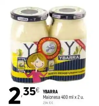 Coviran Ybarra Maionesa 400 ml x 2 u. oferta