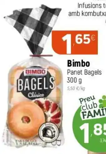 Coviran Bimbo Panet Bagels 300 g oferta