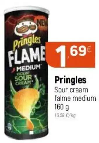 Coviran Pringles Sour Cream Falme Medium 160 g oferta